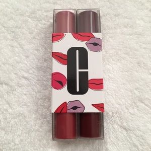 Clinique Almost Lipstick Duo - Black Honey/Pink Honey